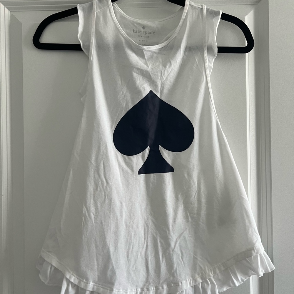Kate Spade Tank Top with Spade Design